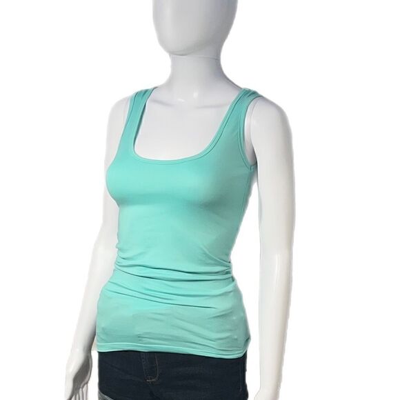 Rue21 Fitted Tank Top Bundle- Coral Pink/Cool Mint (XS) - Picture 3 of 11